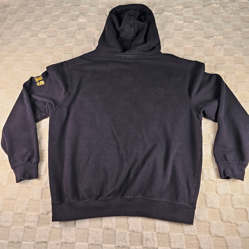 Colosseum MIZZOU Tigers Hoodie Mens L Pullover Black Missouri U Sweatshirt - Picture 12 of 15